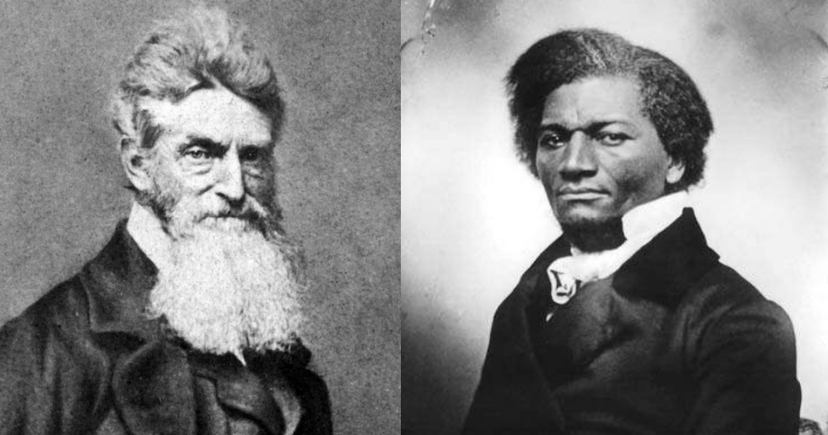 John Brown et Frederick Douglass